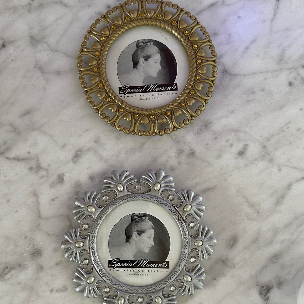Special Moments Ornate Gold and Silver Frames